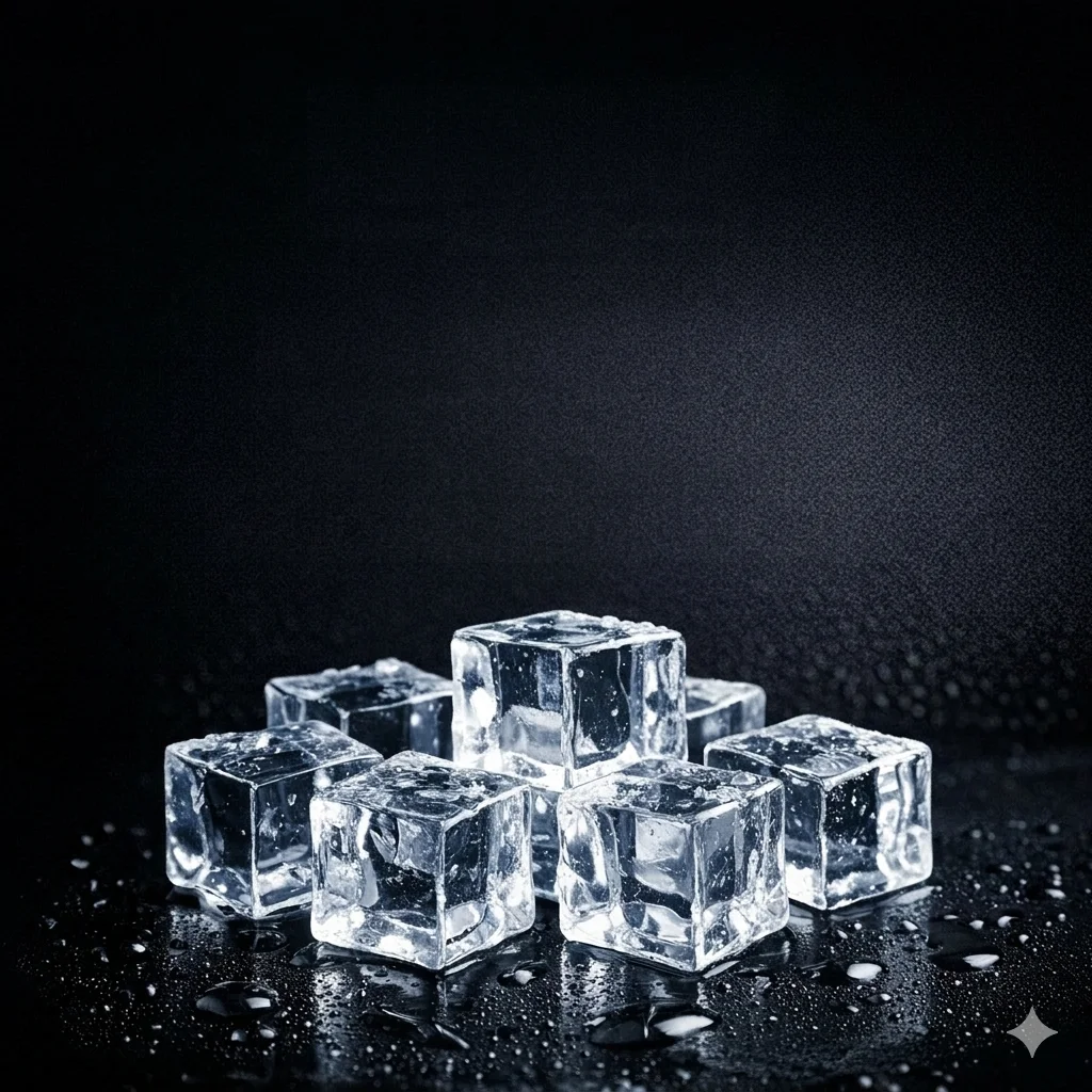 Kristal Berraklığında Nero Küp Buz